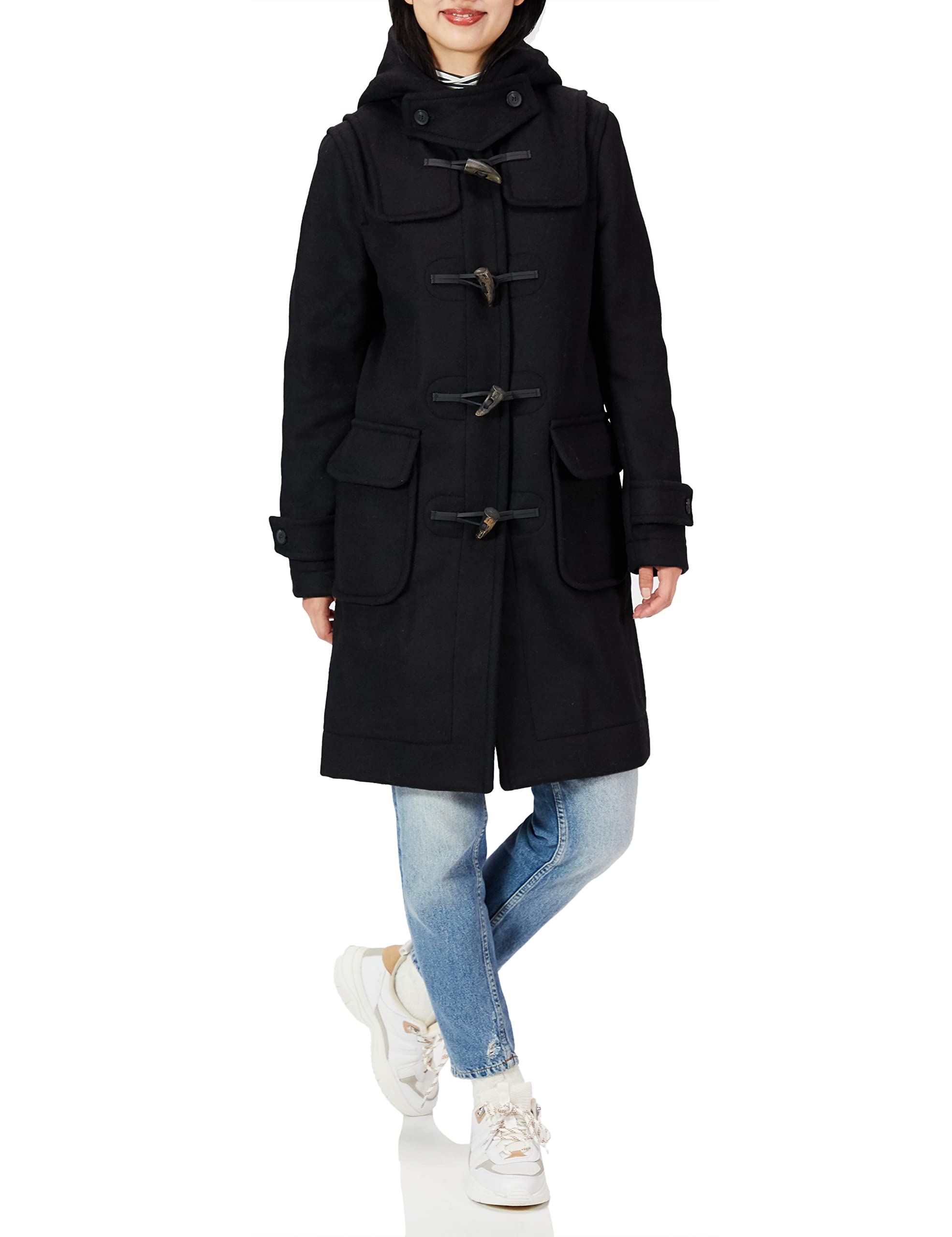 Amazon | [ロンドントラディション] 公式 英国製ロングダッフルコート