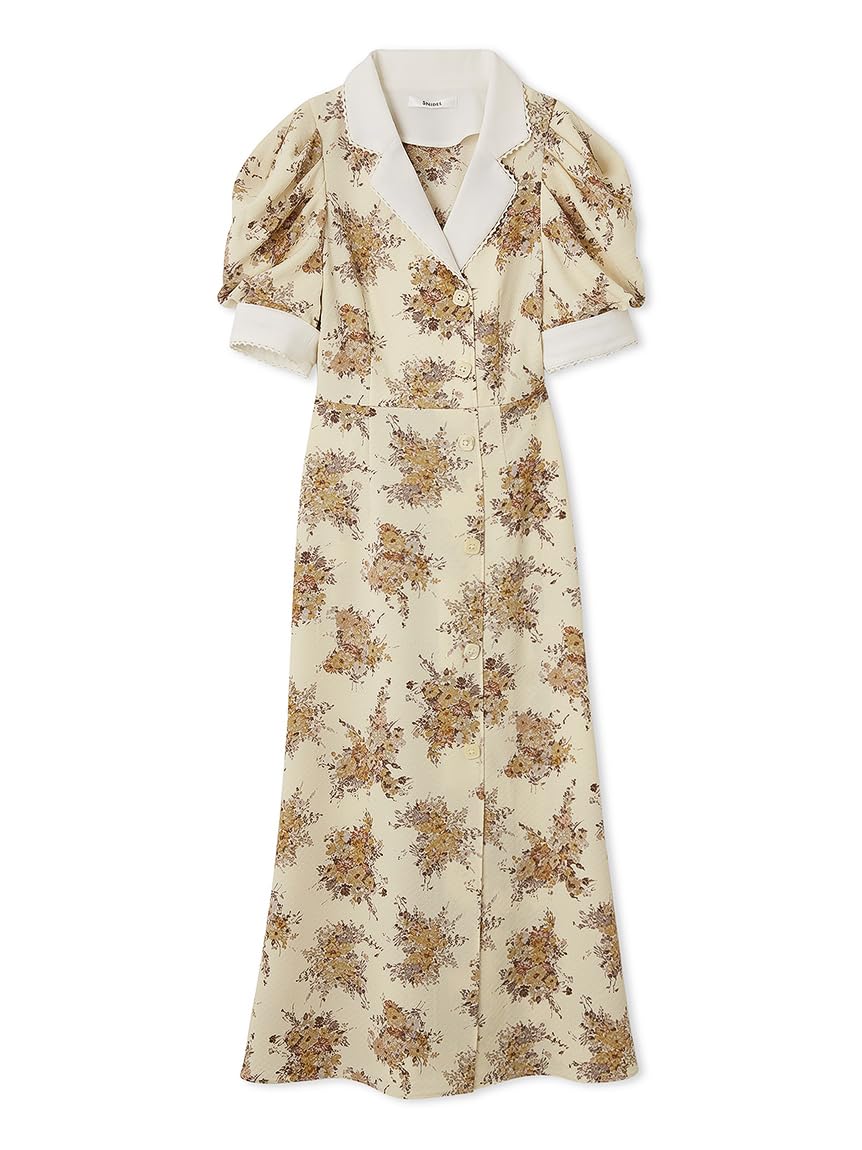 Amazon.co.jp: [スナイデル] マルチプリントパフスリーブワンピ