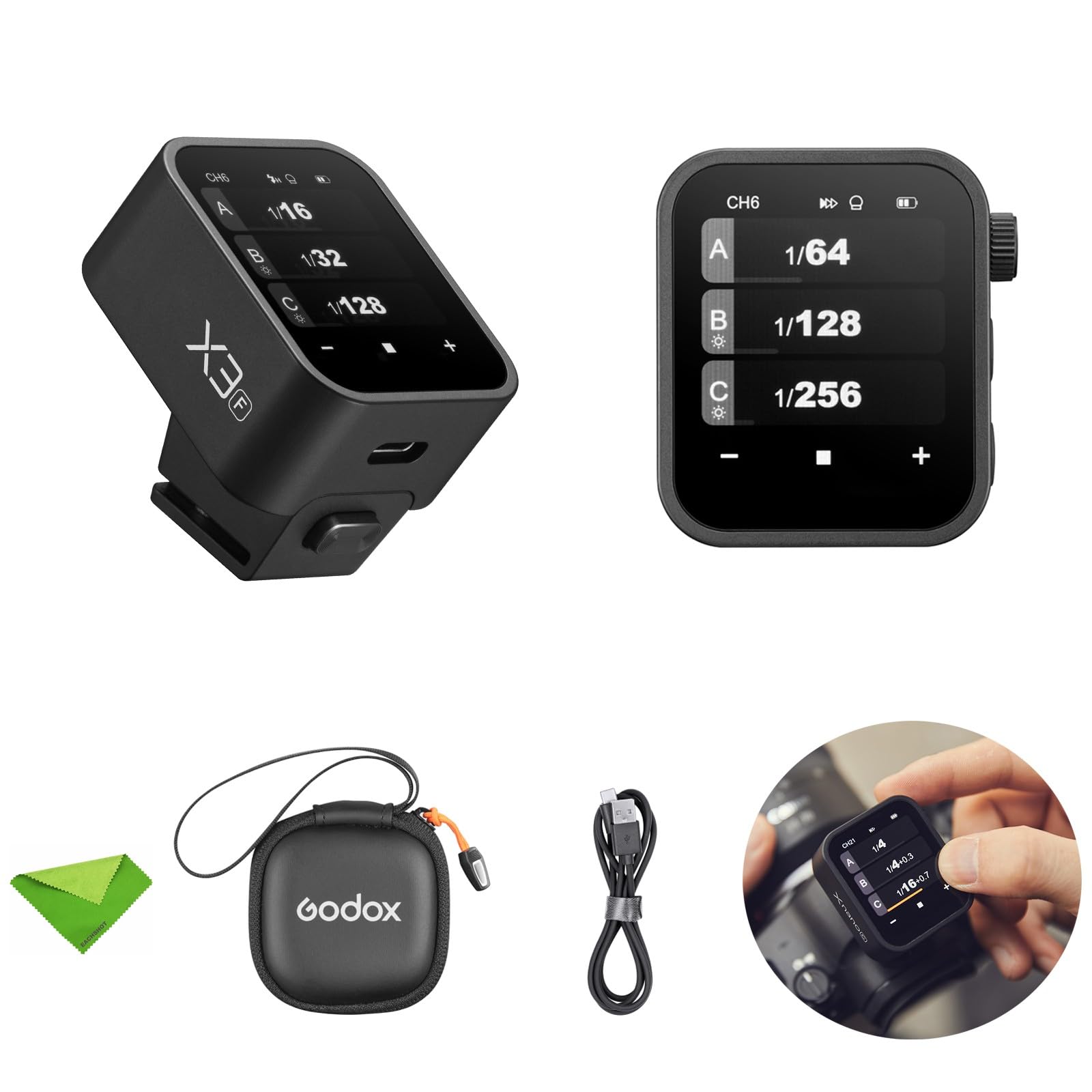 Amazon | 【Godox正規代理店】Godox X3-F タッチスクリーン TTL