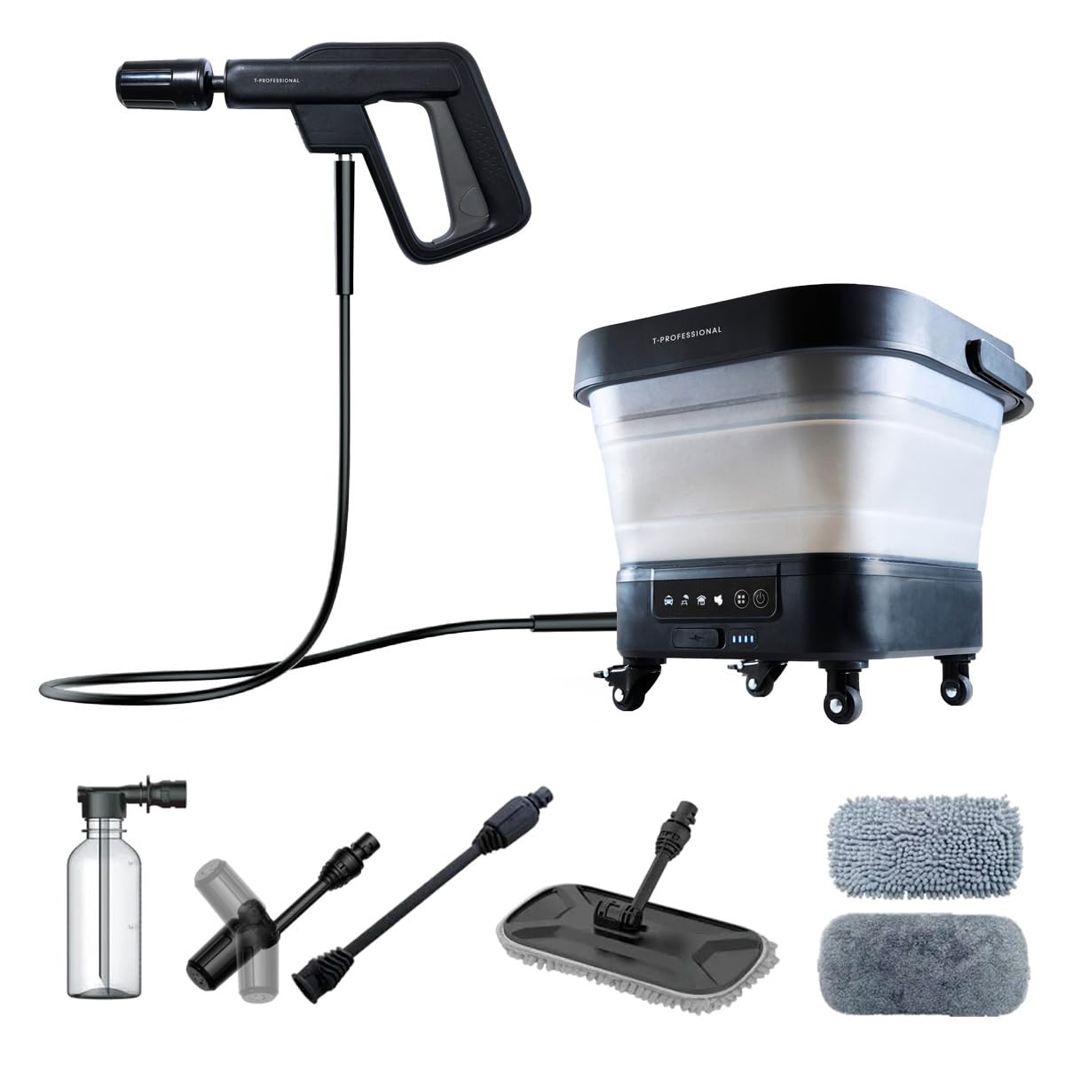 Amazon | T-PROFESSIONAL 高圧洗浄機 1.0 スペシャルセット ハンディ