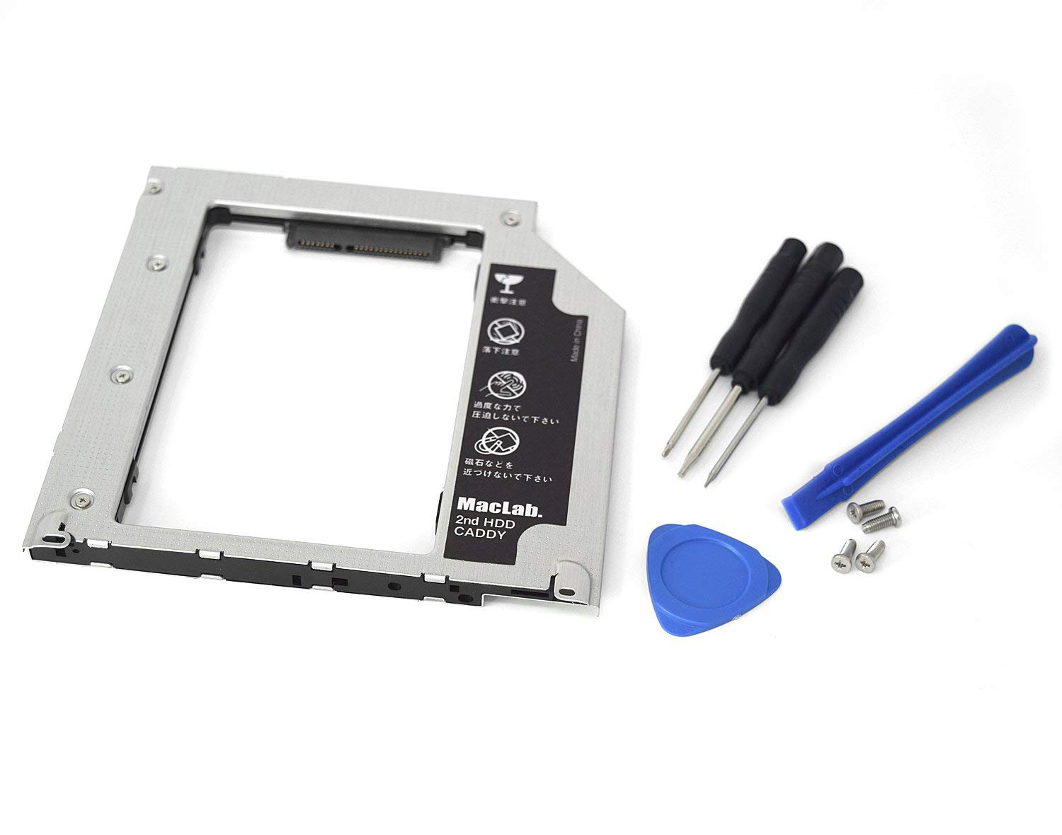 Amazon | MacLab. 内蔵光学ドライブをHDDやSSDに置き換えるための