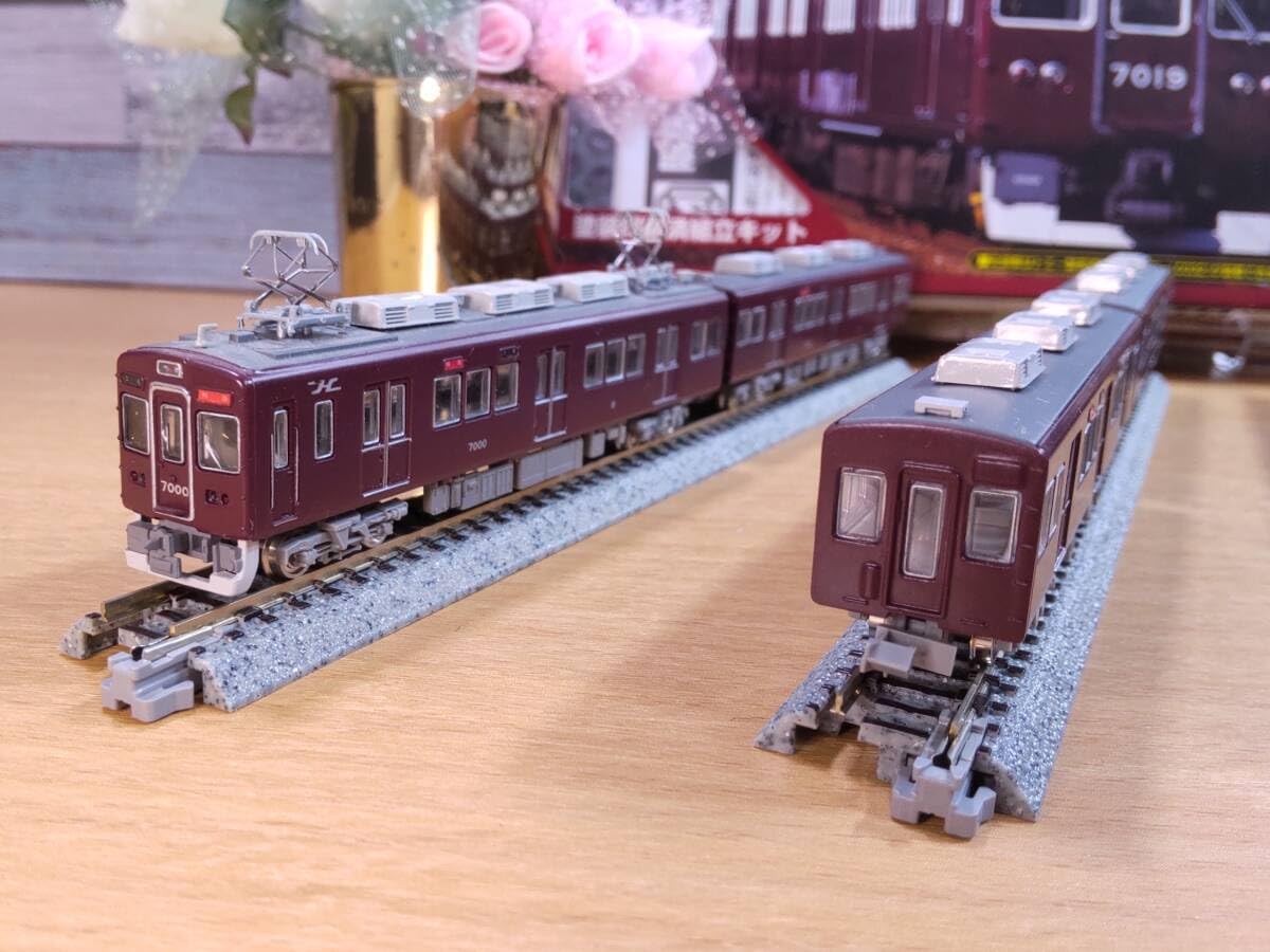 Amazon | 特製完成品 GM 阪急7000系 旧塗装版 8両キット 半光沢コート
