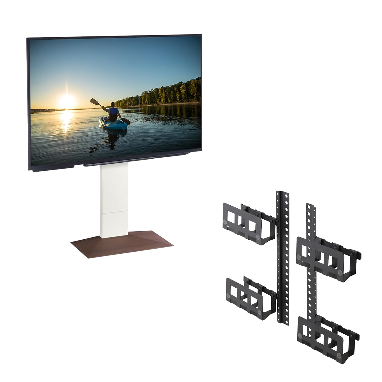 Amazon.co.jp: EQUALS イコールズ テレビ台 壁寄せテレビスタンド WALL