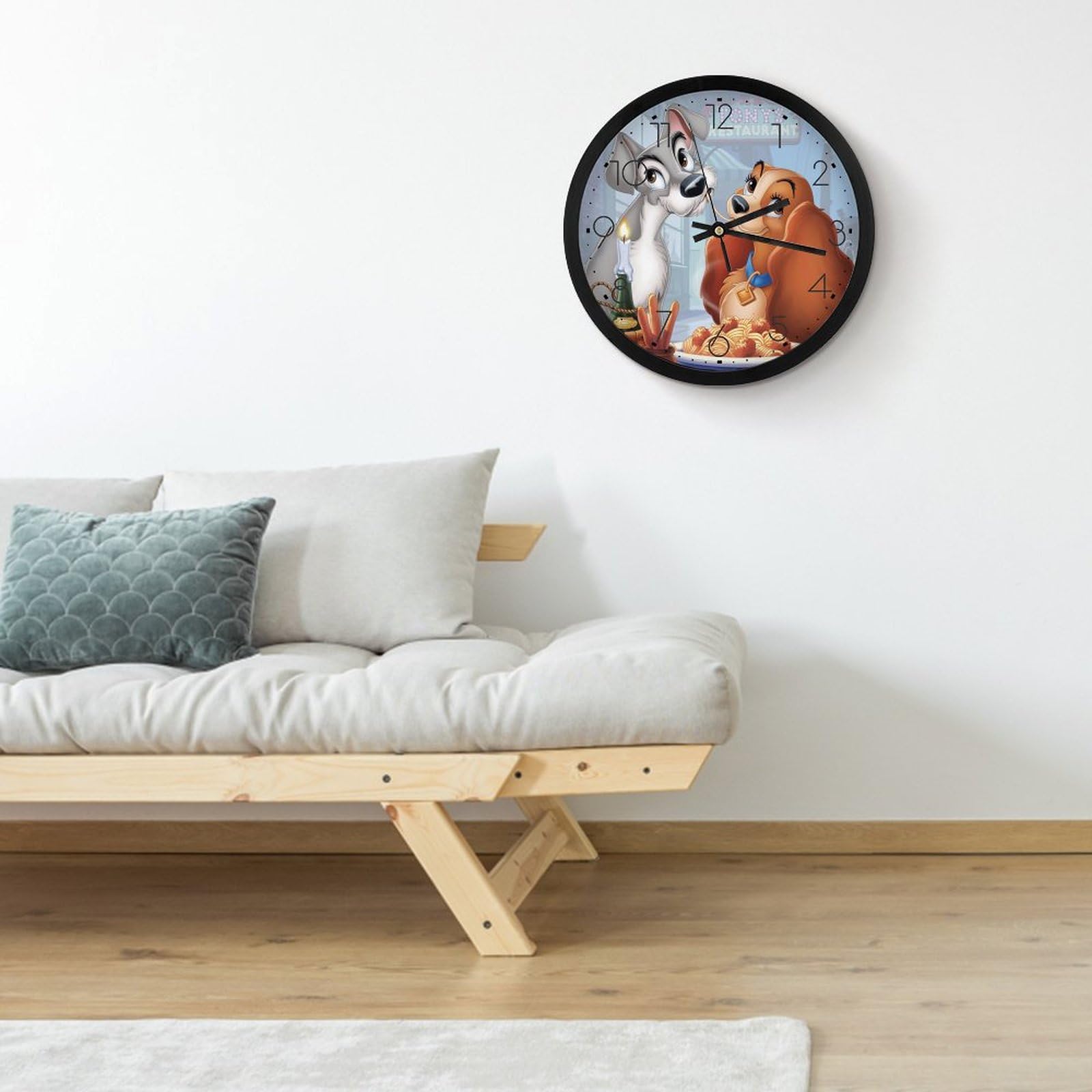 Amazon.co.jp: わんわん物語 (2) アニメ 壁掛け時計 かけ時計 置き時計