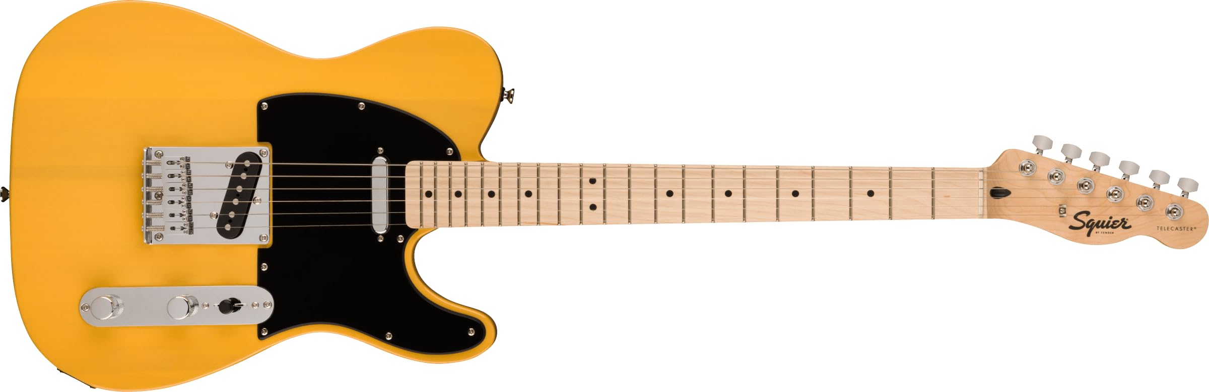 Squier Sonic Telecaster Electric Guitar, Butterscotch Blonde
