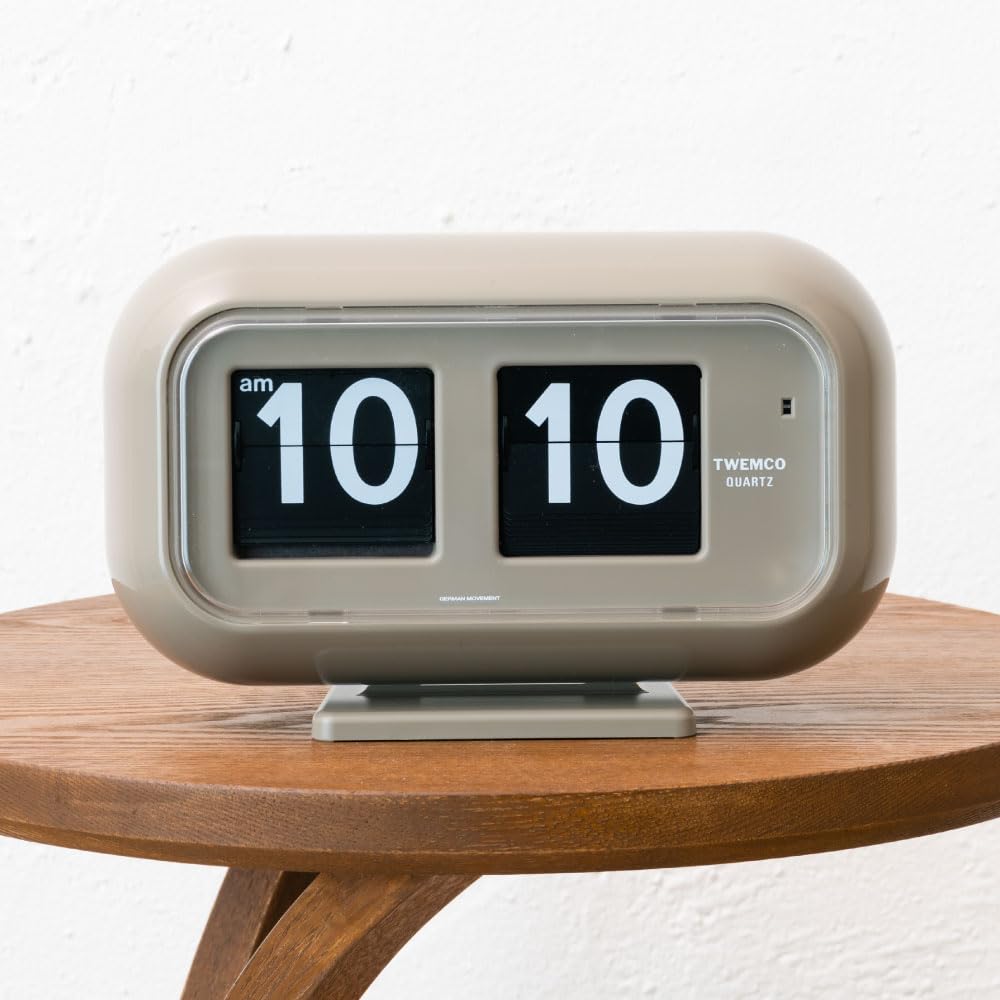 Amazon.co.jp: [TWEMCO(トゥエンコ)] パタパタ 時計 TWEMCO DESK＆WALL
