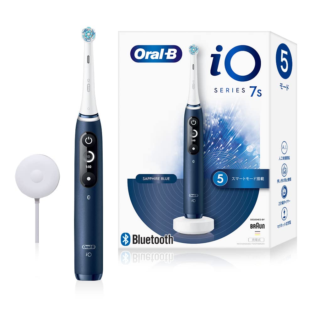 Amazon.co.jp: ブラウン 電動歯ブラシ オーラルB iO7S iOM71A10SB