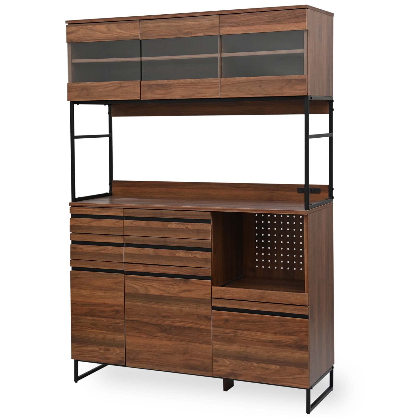 Amazon｜moca company CLOUDEAR キッチンボード 幅120 レンジラック