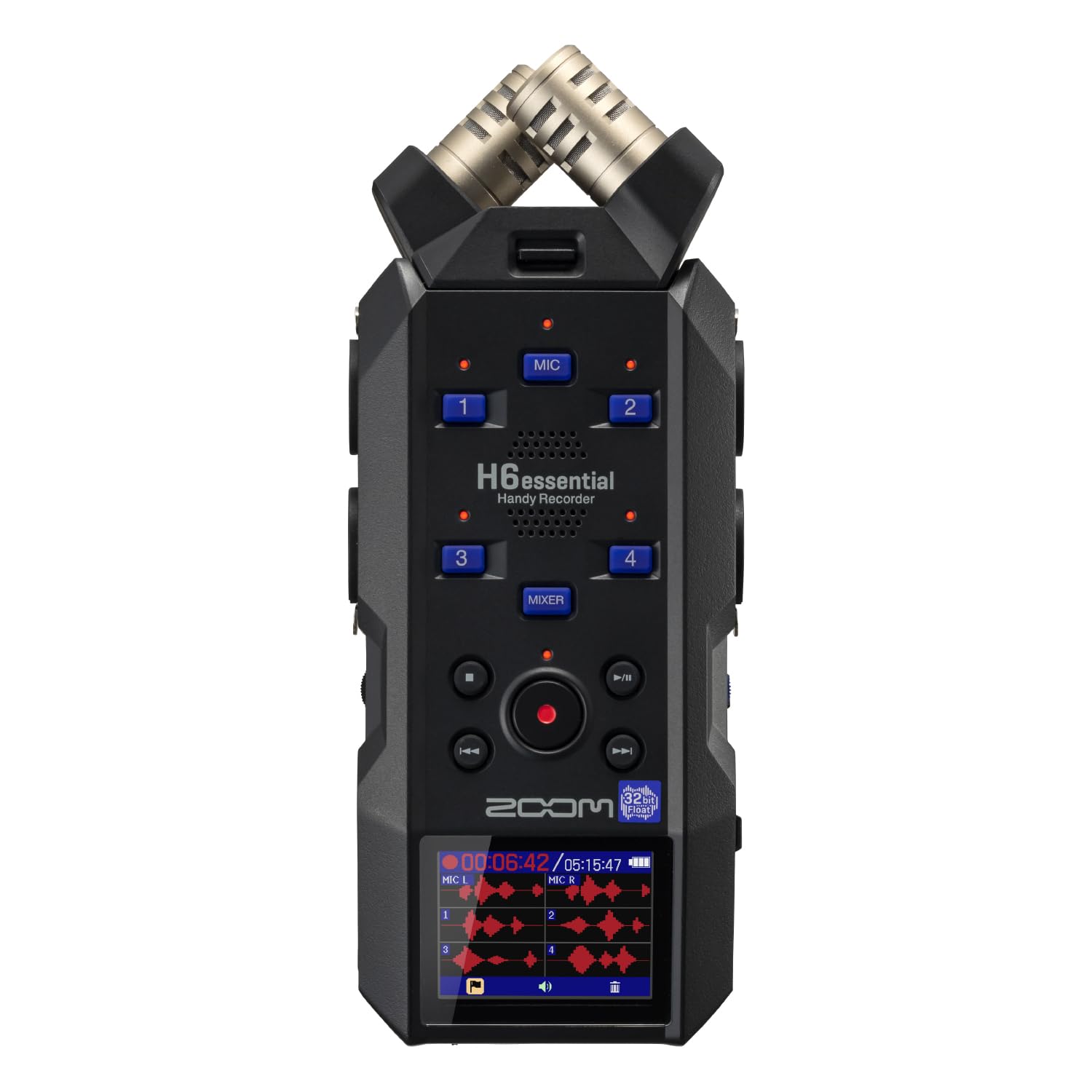 Amazon.com: Zoom H6 essential 6-Track Stereo Recorder with 32-Bit