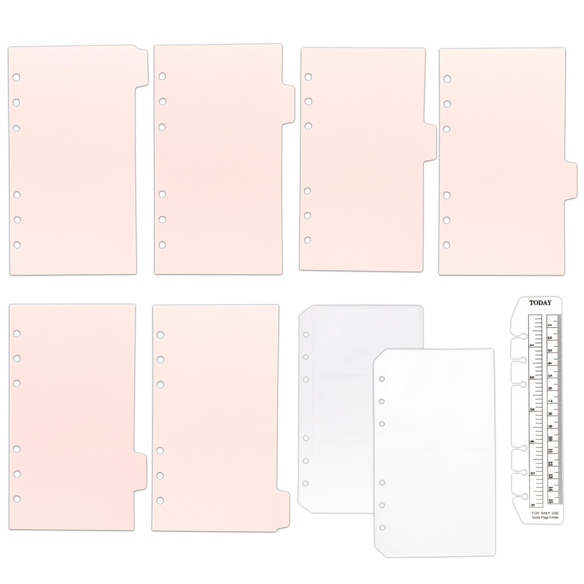 Amazon.co.jp: TSUKURIRO B6 バイブル プラスチック インデックス 6穴