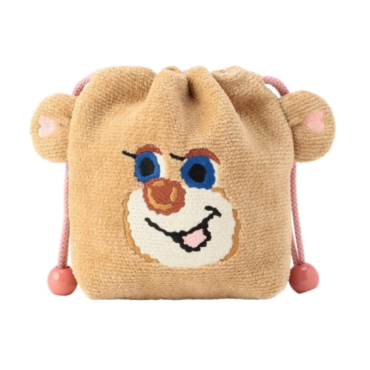 Amazon.co.jp: フェイラー FEILER ドアップテディガール 耳付き巾着