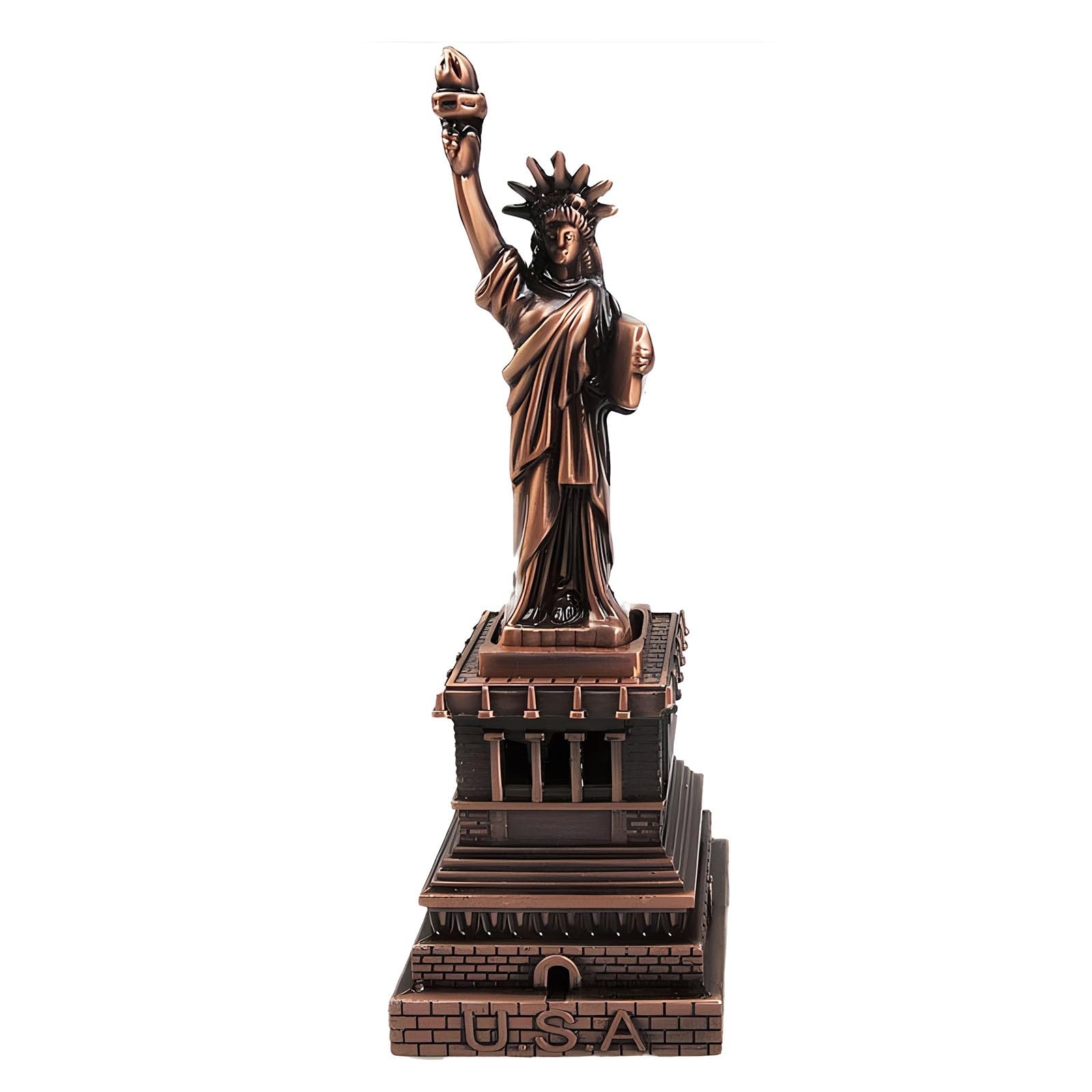 Amazon.co.jp: ブロンズニューヨーク自由の女神像モデル金属彫刻有名な