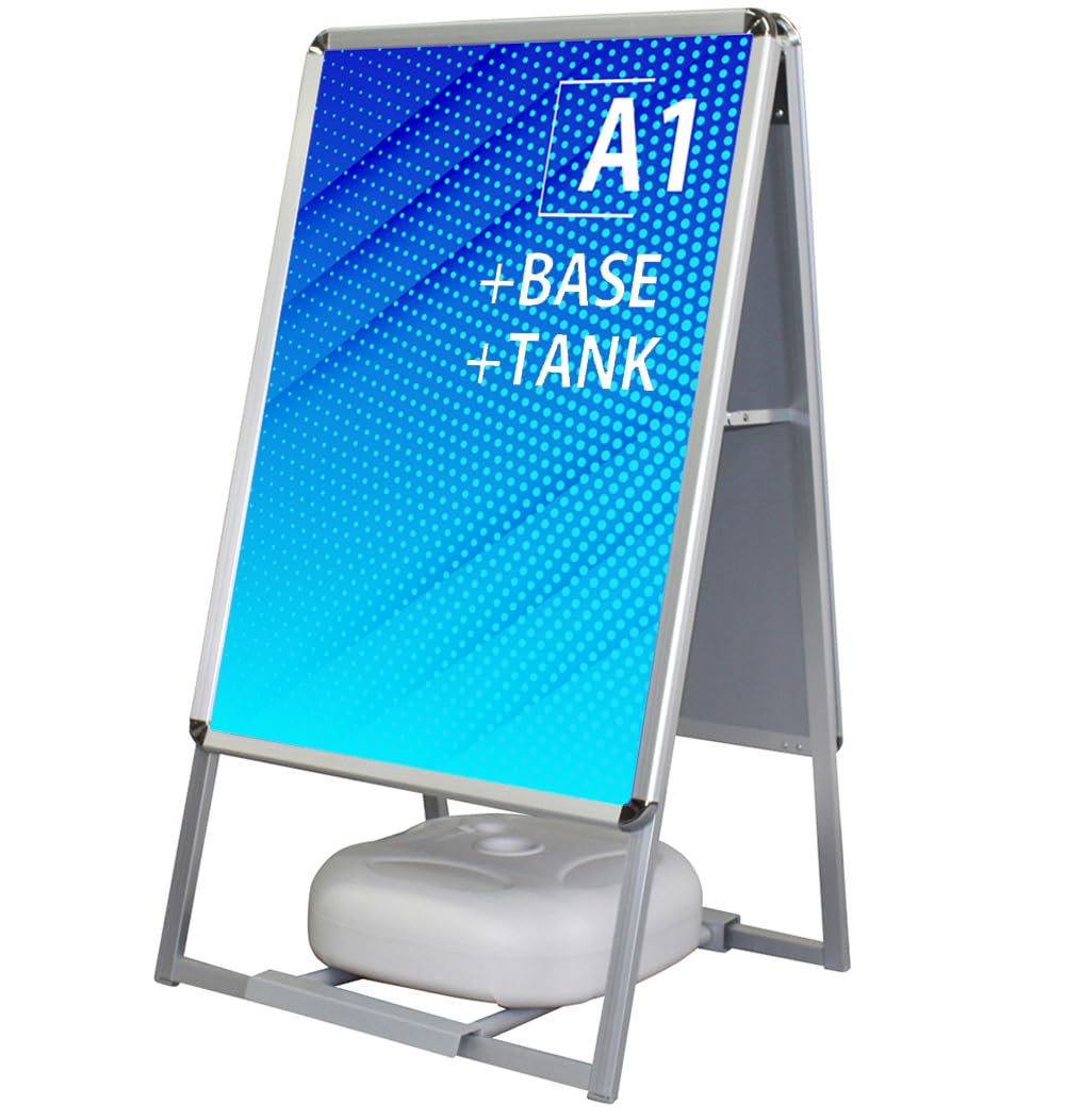 Amazon | Hotdogger A型看板 屋外 スタンド型 両面 [A1] ポスター