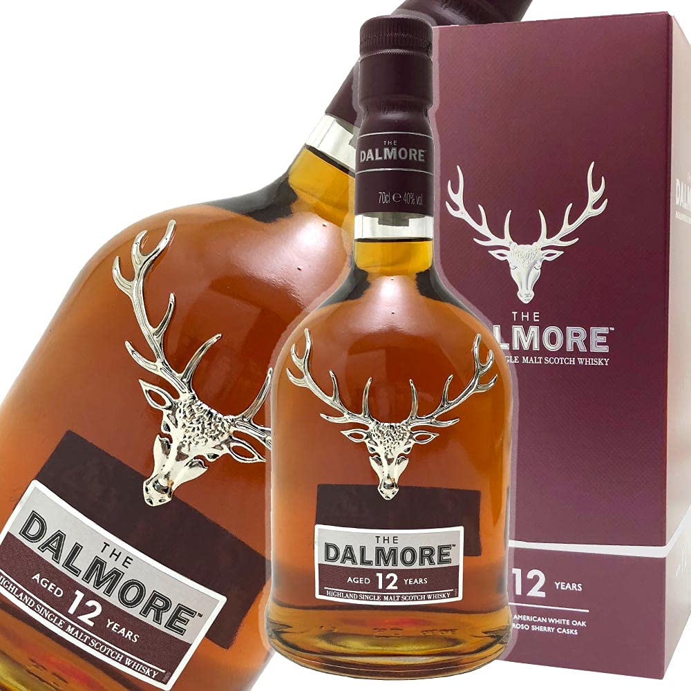 お正月セール]ダルモア 12年 オールドボトル 75cl 43% ダルモア 12年