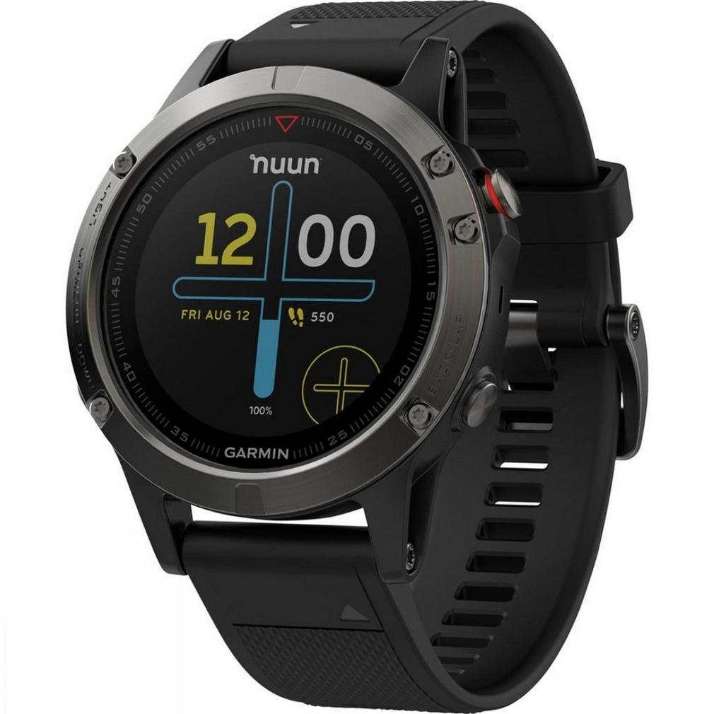 Amazon.com: Garmin Fenix 5 Sapphire - Black with Black Band