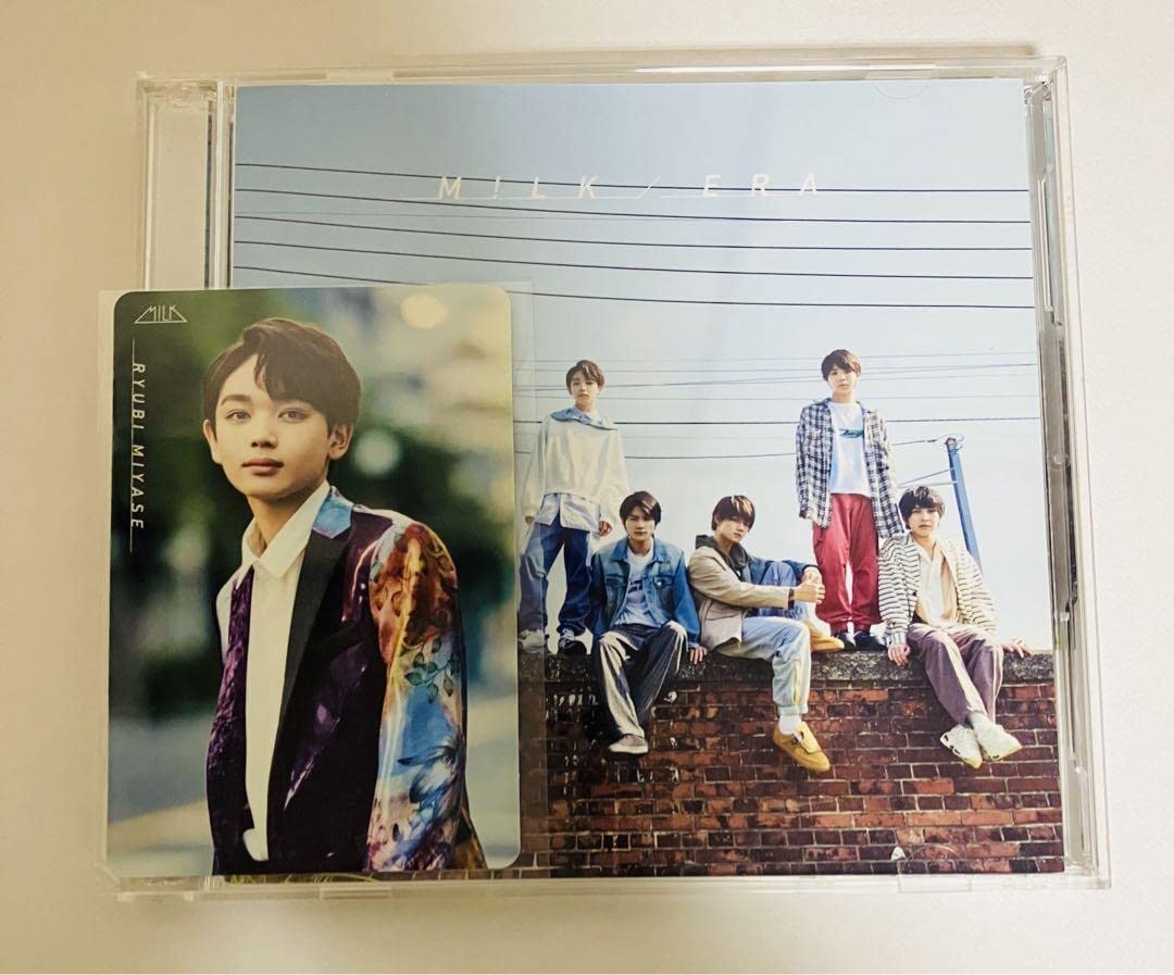 Amazon.co.jp: M!LK ERA WIZY盤 CD ブルーレイ 宮世琉弥 トレカ : おもちゃ