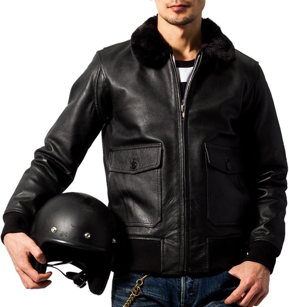 Amazon | [Liugoo Leathers] ホーンワークス Horn Works G-1フライト