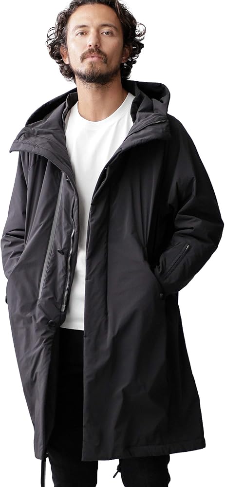 Amazon | ナノ・ユニバース(nano・universe) 機能中綿ロングモッズ