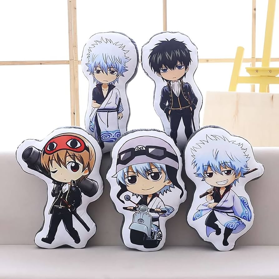 Amazon.co.jp: 銀魂 抱き枕 クッション ぬいぐるみ枕 坂田銀時 土方十