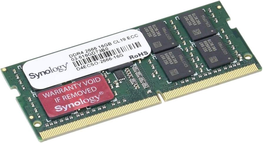 Amazon.com: Synology SODIMM ECC RAM DDR4-2666 16GB (D4ECSO-2666