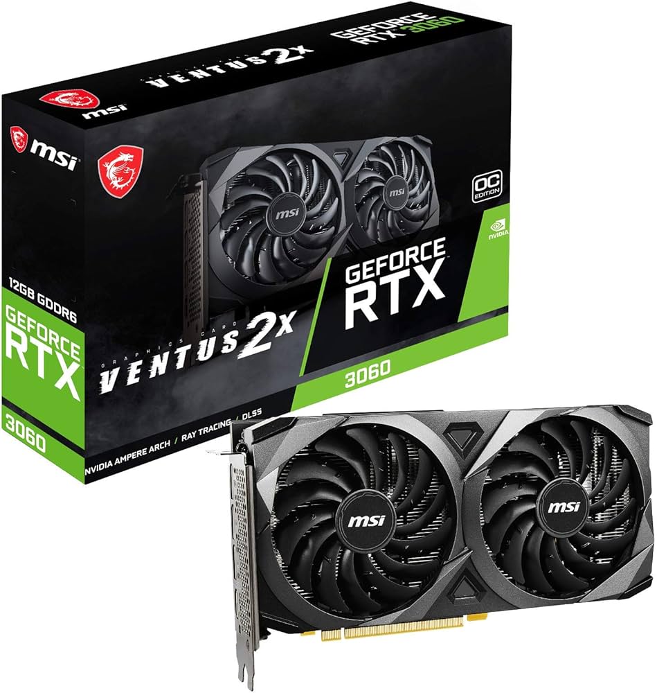 Amazon | MSI GeForce RTX 3060 VENTUS 2X 12G OC グラフィックス
