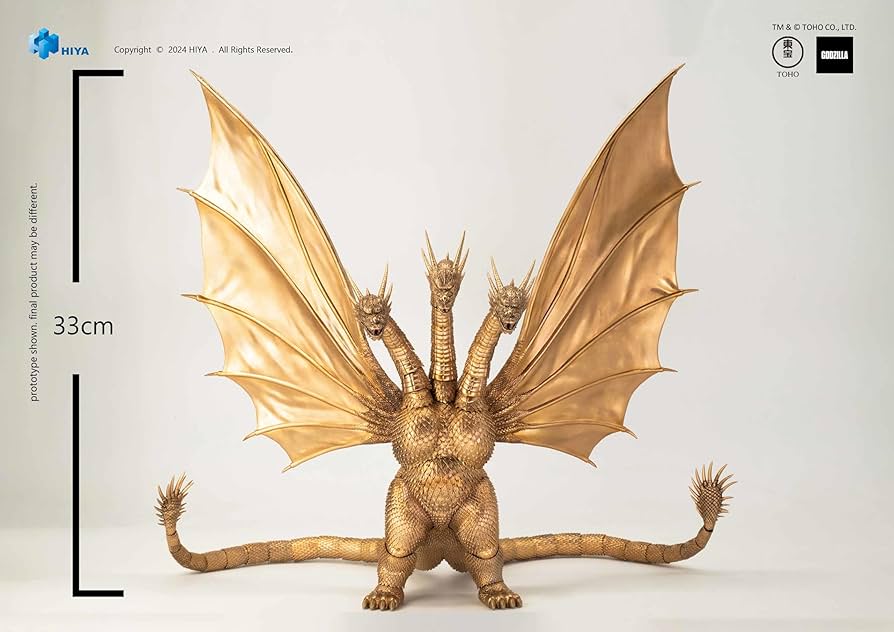 Amazon.com: Godzilla vs. King Ghidorah - King Ghidorah Exquisite