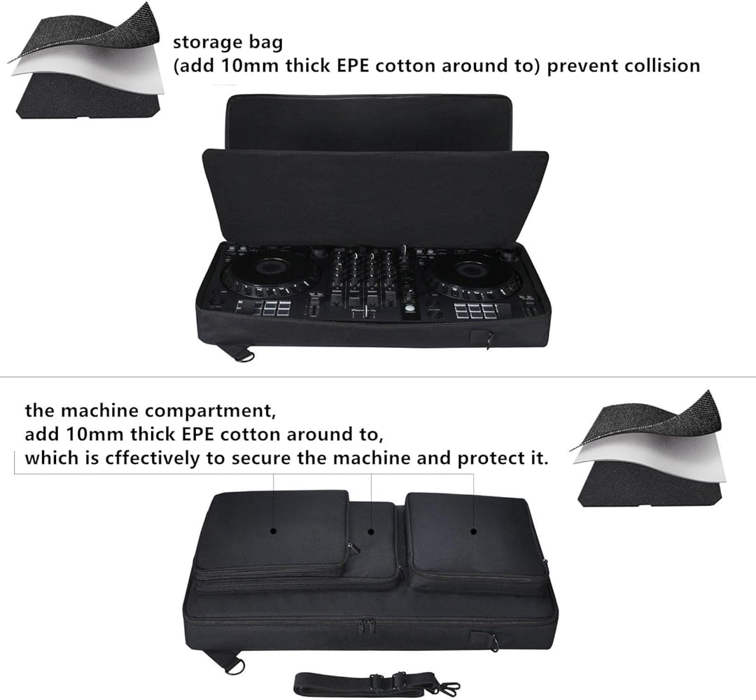 Amazon.co.jp: YipuVR for Pioneer DJ DDJ-FLX6用キャリングケース,DDJ