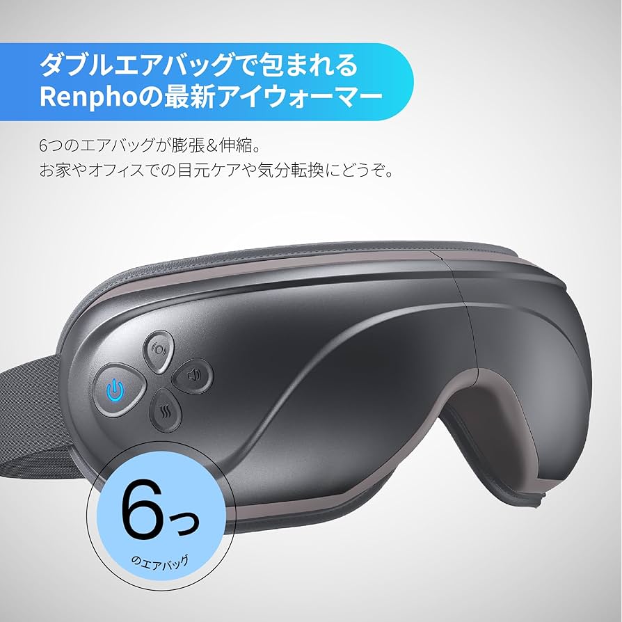 Amazon | 【2025年2月日経新聞掲載】RENPHO Eyeris 2 - アイウォーマー