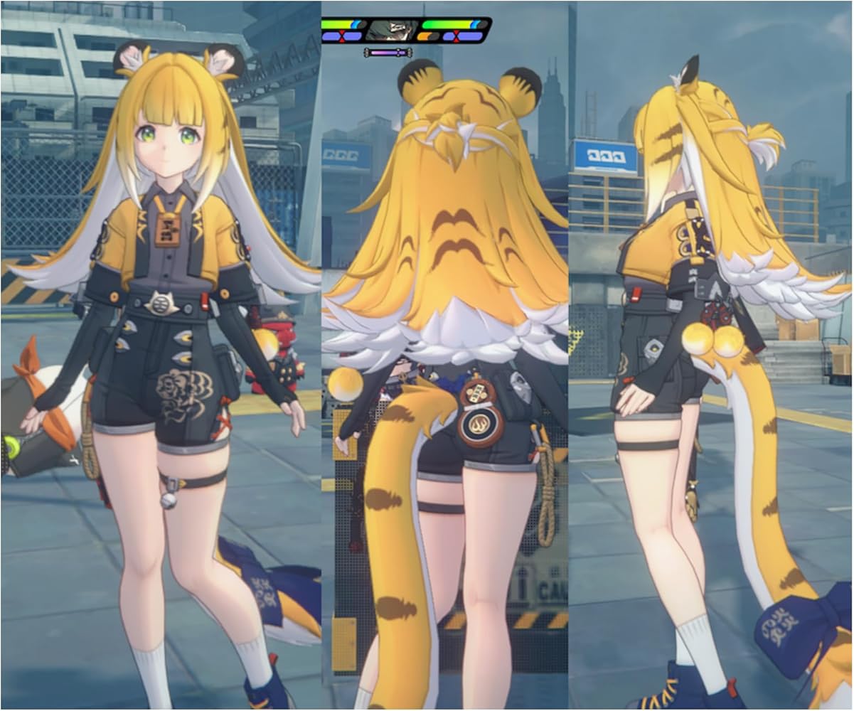 橘福福コスプレmサイズ セット済みウイッグ/靴付き ゼンゼロ Amazon.co