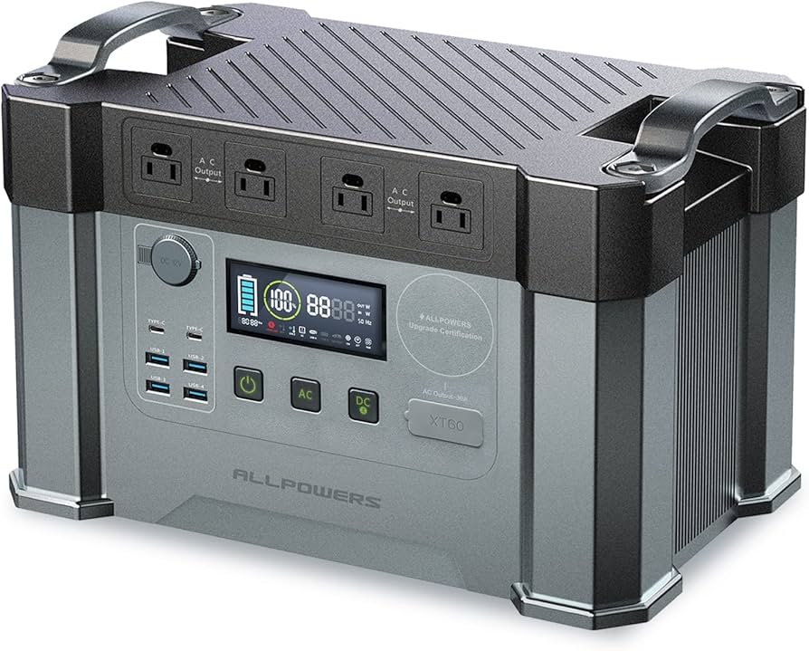 Amazon.co.jp: ALLPOWERS S2000 ポータブル電源 2000W サージ4000W