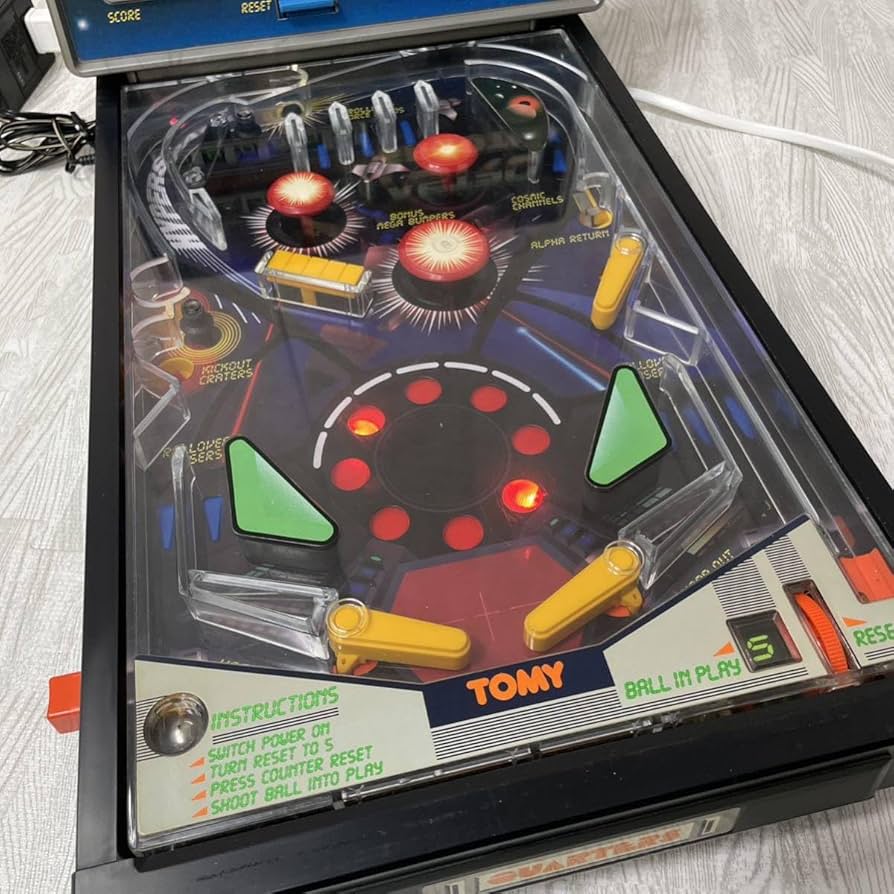 Amazon.co.jp: 昭和レトロ 動作品 TOMY ASTRO SHOOTER PINBALL : おもちゃ