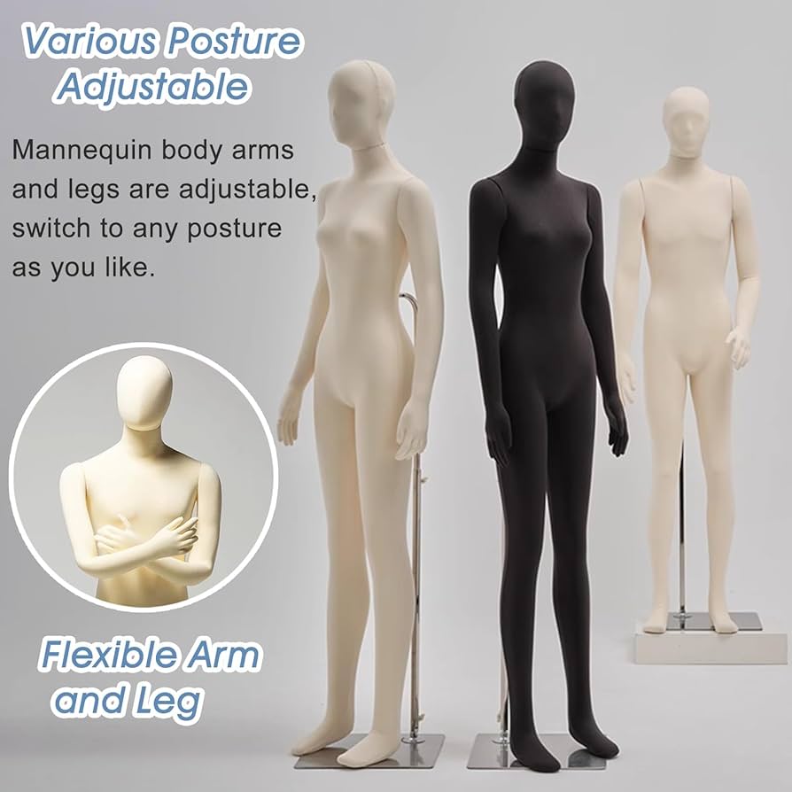 Amazon.co.jp: 女性 トルソー マネキン メンズ ボディー 女性/男性