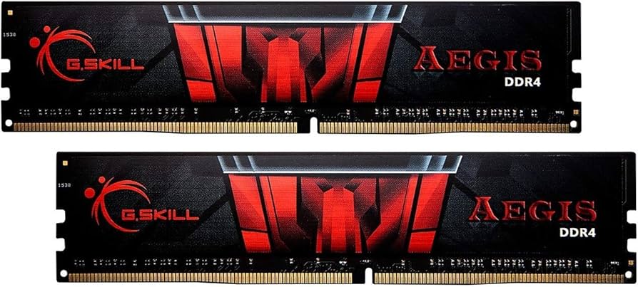 G.SKILL AEGIS Series DDR4 RAM (XMP) 16GB (2x8GB) 3200MT/s CL16-18