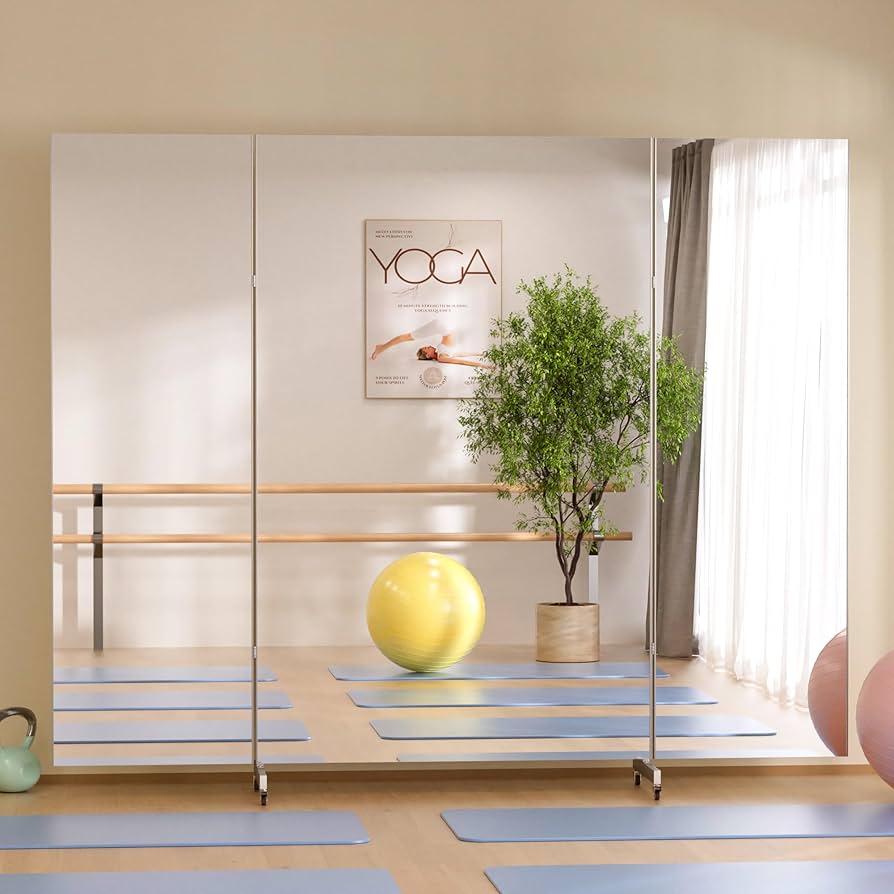 Amazon.co.jp: Brisafe 割れない 三面鏡 幅180cm×高さ180cm 三面鏡