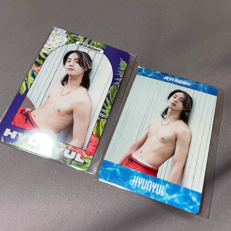 Amazon.co.jp: Hi-Fi Un!corn ヒョンユル FNC特典 FANTASIA トレカ