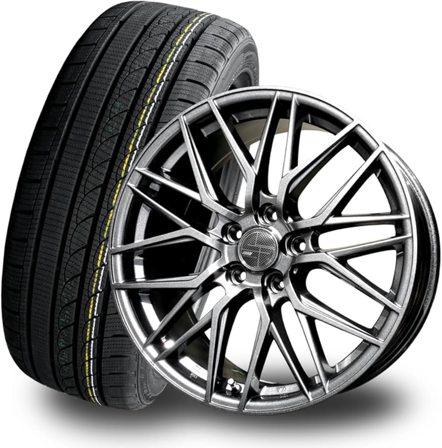 Amazon | 225/45R18 スタッドレスタイヤ＆ホイール4本セット クラウン