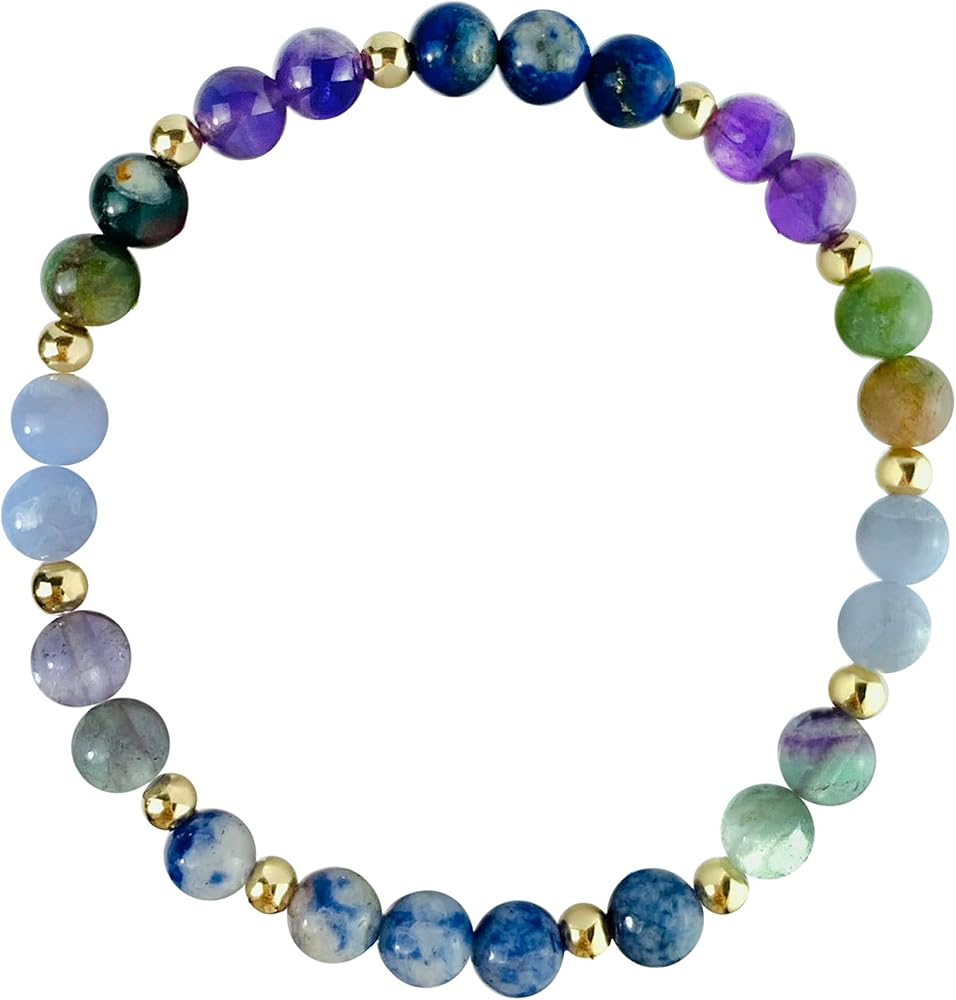 Amazon.com: Gemini Zodiac Crystal Beaded Bracelet, Gemini Gift