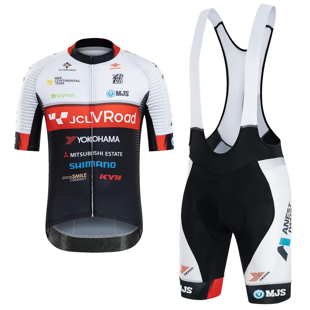 未着用】TEAM UKYO サイクルジャージ レーサーパンツ 上下 セット 未