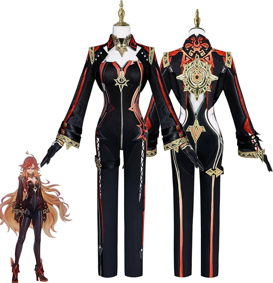 Amazon.co.jp: 原神 マーヴィカ コスプレ衣装 全セット ウィッグ+靴+