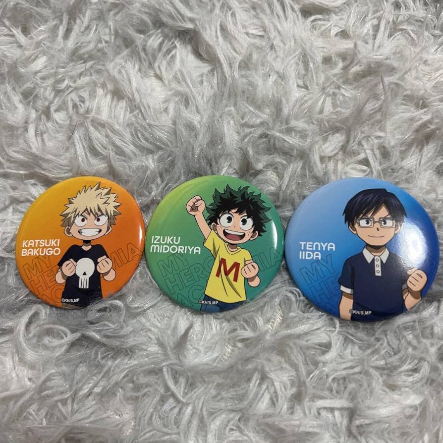 Amazon.co.jp: 最終??僕のヒーローアカデミア 幼少期缶バッジ 爆豪勝己