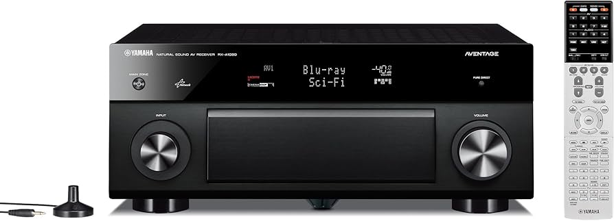 Amazon.co.jp: YAMAHA 4K映像対応 7.1ch AVレシーバー AVENTAGE RX