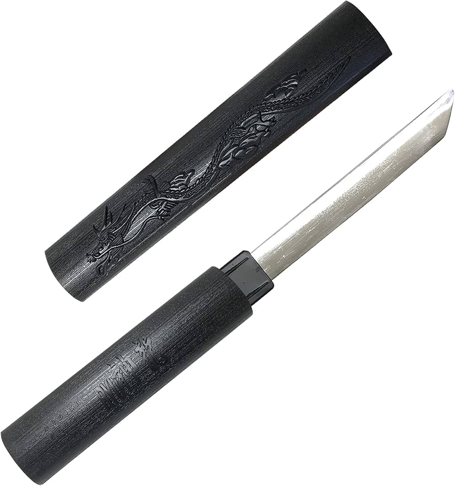 Amazon | ギミック短刀 ドス 刀 日本刀 短刀 おもちゃ マジックナイフ