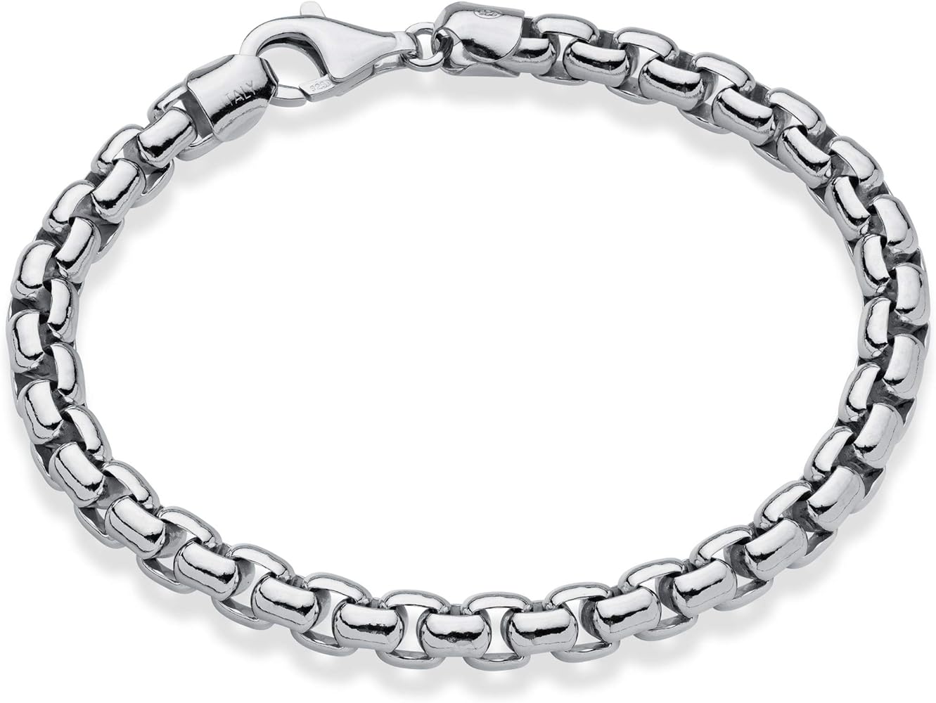 Amazon.com: Miabella Solid 925 Sterling Silver Italian 6.5mm