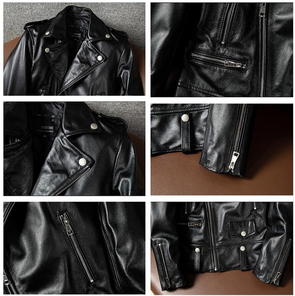 ほぼ未使用】 AULA 本革 切替 ライダース ジャケット 【公式通販】