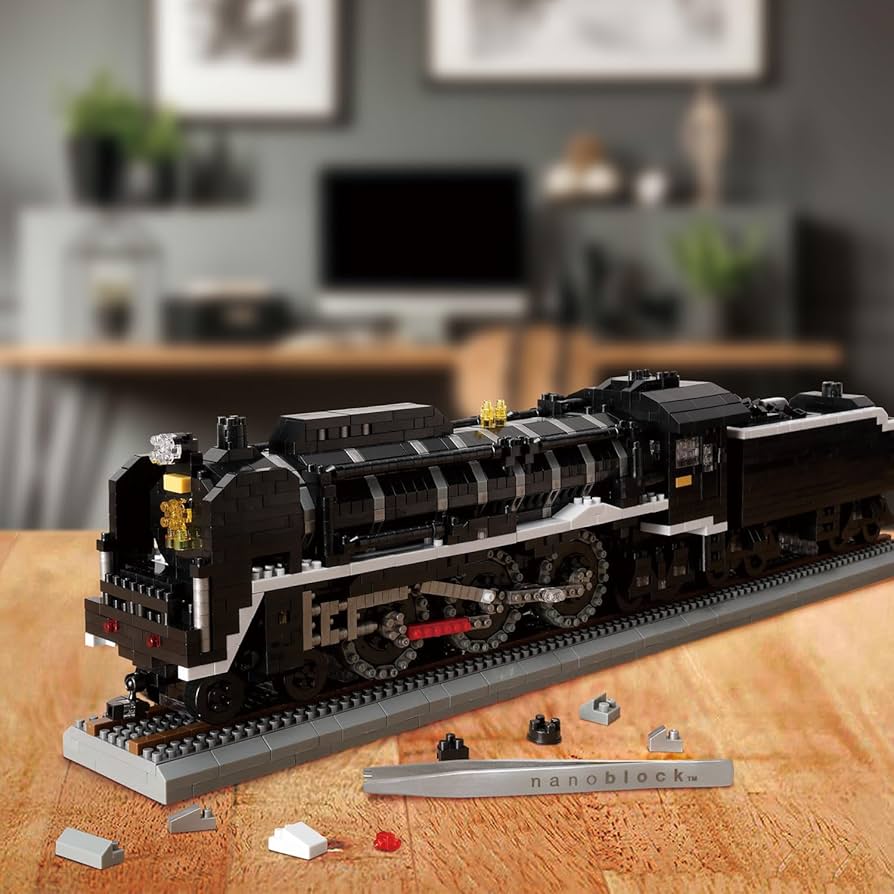 Amazon.co.jp: カワダ(Kawada)ナノブロック 蒸気機関車 デラックス