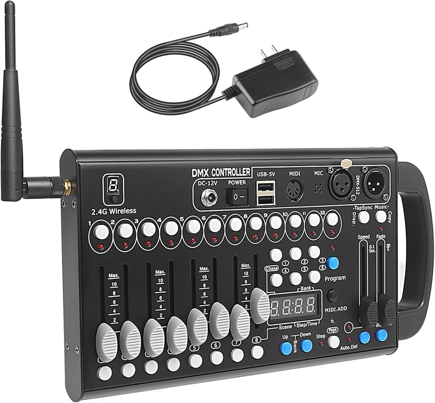 Amazon.com: Wireless Dmx Controller 192 Channel Dmx Light