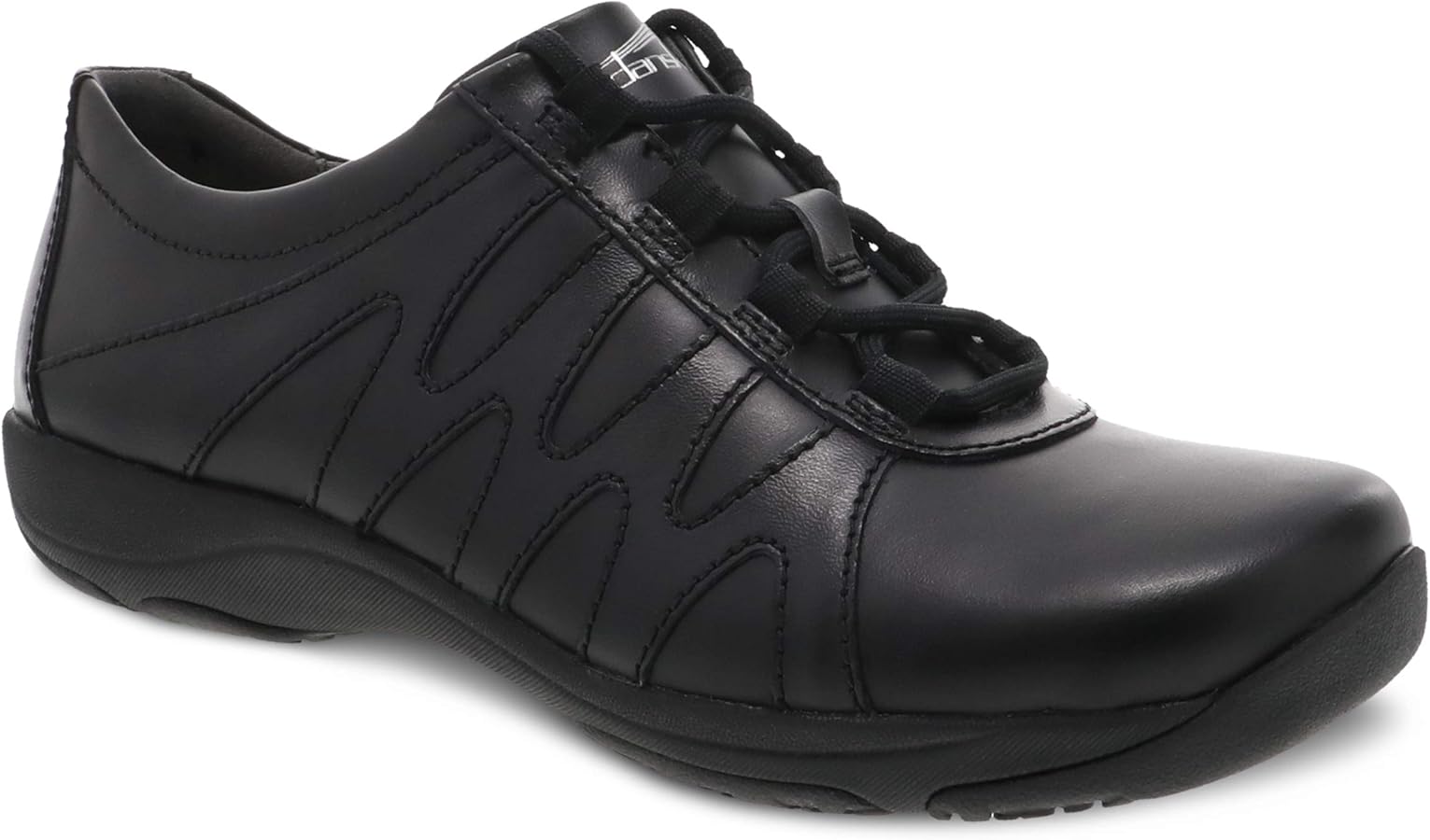 Amazon.com | Dansko Women's Neena Black Leather Comfort Work Shoe