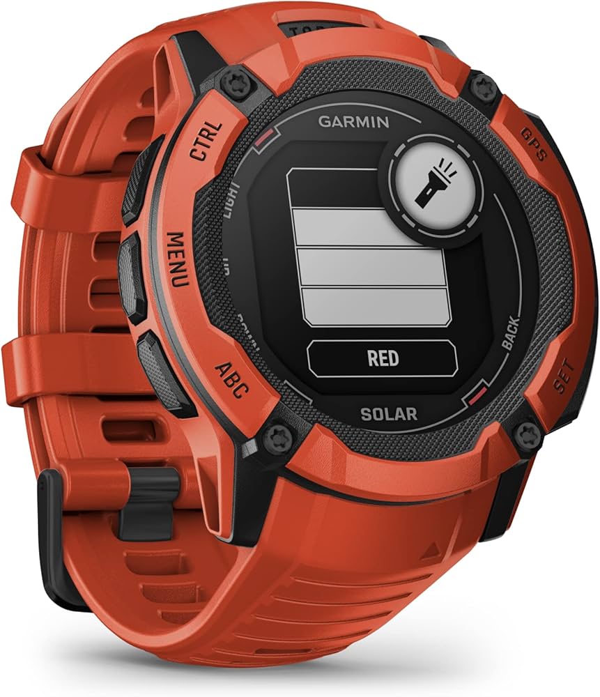 Amazon.com: Garmin Instinct 2X Solar, Rugged GPS Smartwatch, Built