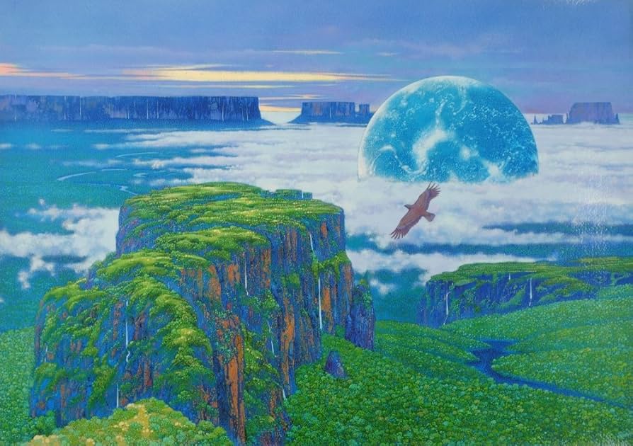 Amazon.co.jp: アマゾン 風景画 絵画 ブラジル ジークレー 版画 磯野