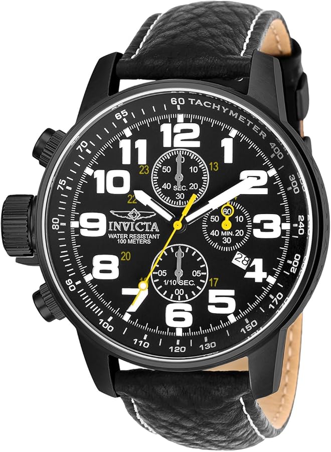 Amazon.com: Invicta Men's I-Force Left Handed Quartz Watch with